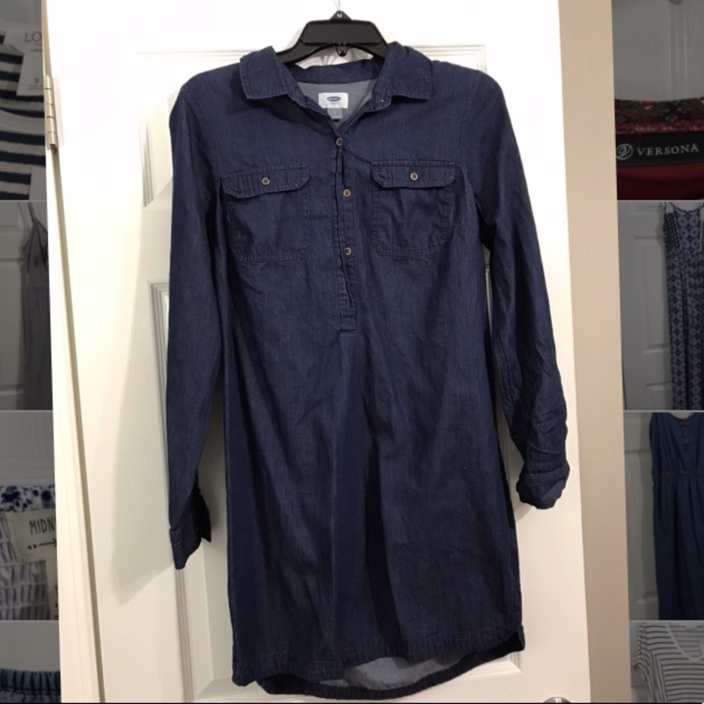 Denim dress